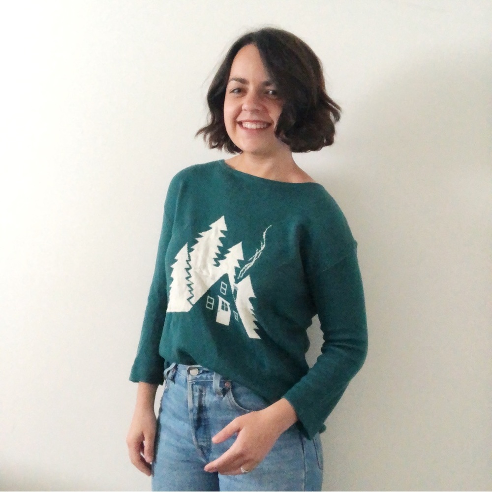 Woolrich ✨ Crew Neck Cabin Sweater